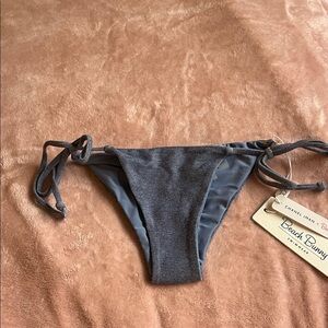 Beach Bunny Denim  Bikini Bottom